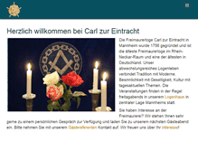 Tablet Screenshot of carlzureintracht.de